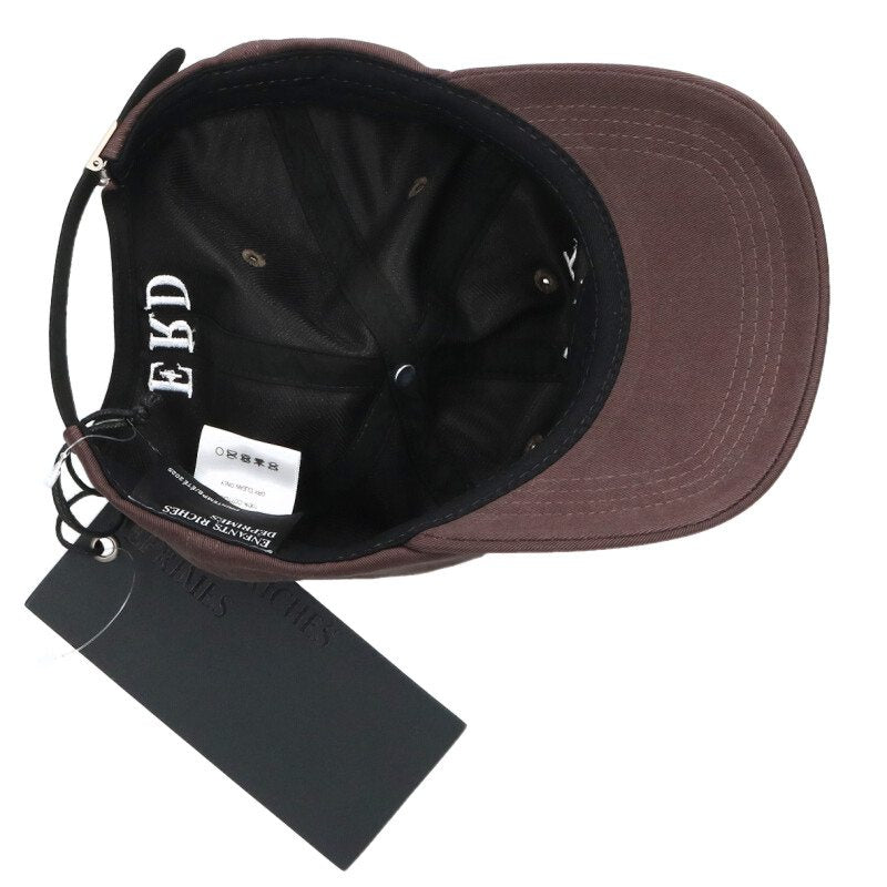 ENFANTS RICHES DEPRIMES Tabac Rat 6 Panel Cap Size ONE SIZE