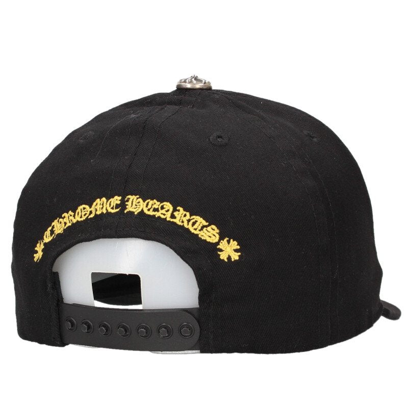 Chrome Hearts CH Embroidered Cap Black Size ONE SIZE