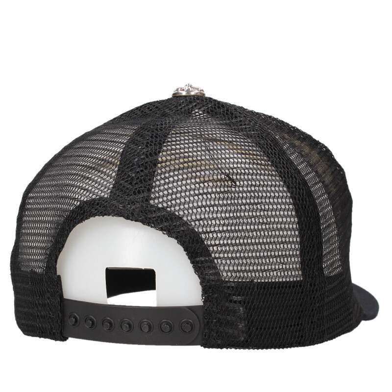 Chrome Hearts FUCK Patch Cross Ball Cap White Size ONE SIZE
