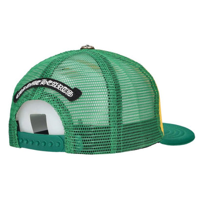 Chrome Hearts SIZE TRUCKER CAP CHECKERS BALL PPO SEXRCD Hat Size ONE