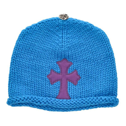 Chrome Hearts Cashmere Cross Patch Beanie Hat Size ONE