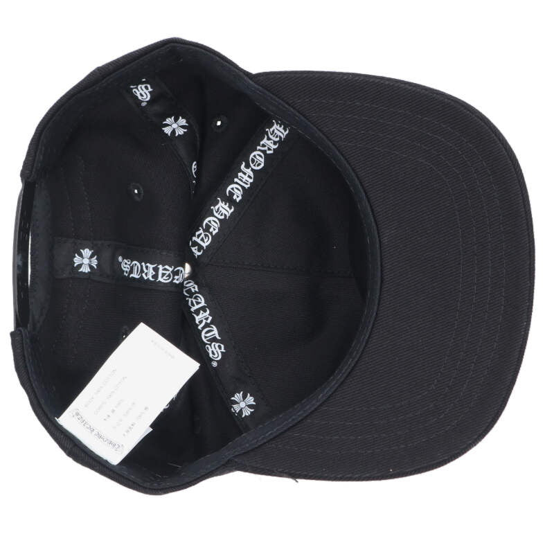 Chrome Hearts TRUCKER CAP RS3 Embroidered Denim Hat Black