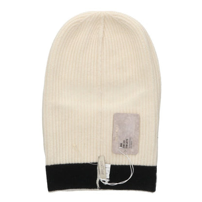 JIMMYCHOO Logo Wool Balaclava White