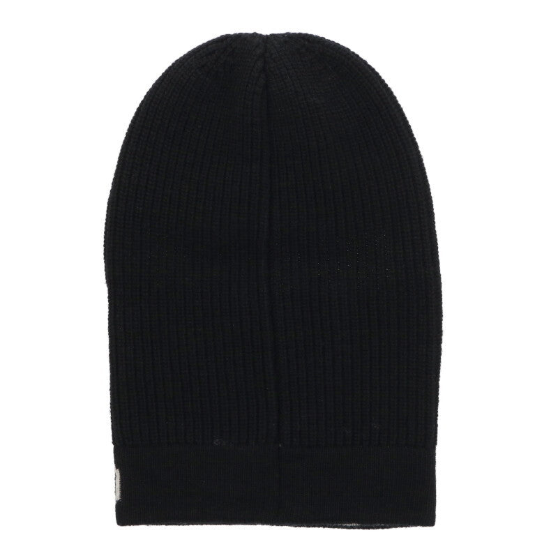 JIMMYCHOO Logo Wool Balaclava Black