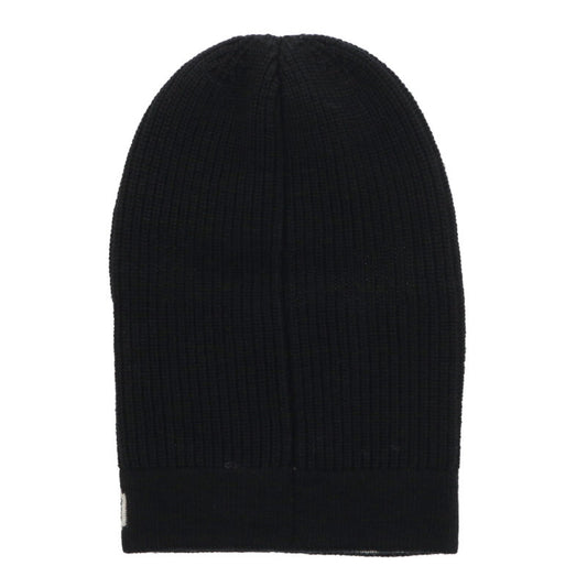 JIMMYCHOO Logo Wool Balaclava Black