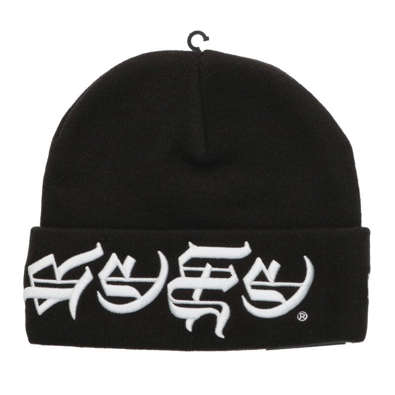SUPREME 25SS New Era Blackletter Embroidered Acrylic Beanie