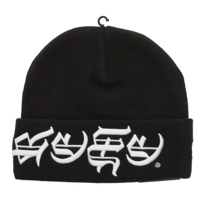 SUPREME 25SS New Era Blackletter Embroidered Acrylic Beanie