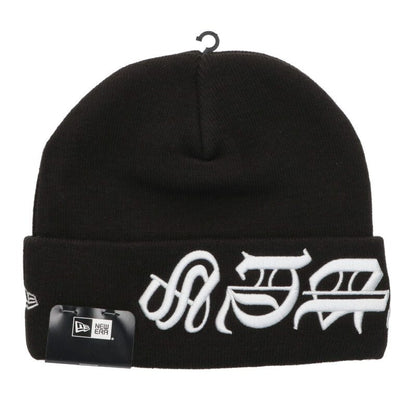 SUPREME 25SS New Era Blackletter Embroidered Acrylic Beanie