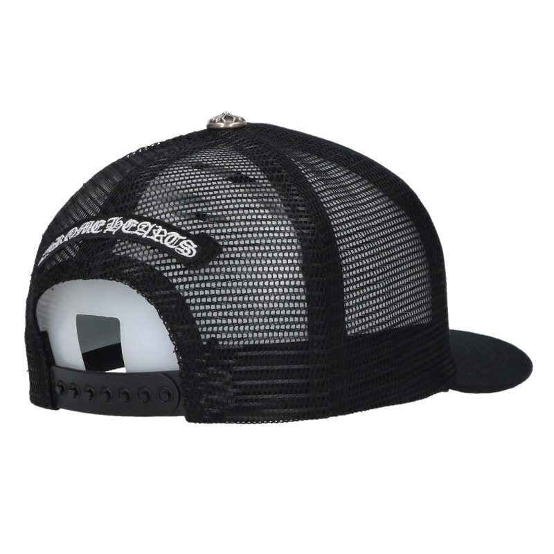 Chrome Hearts 3 Cemetery Patch Leather Trucker Size ONE SIZE