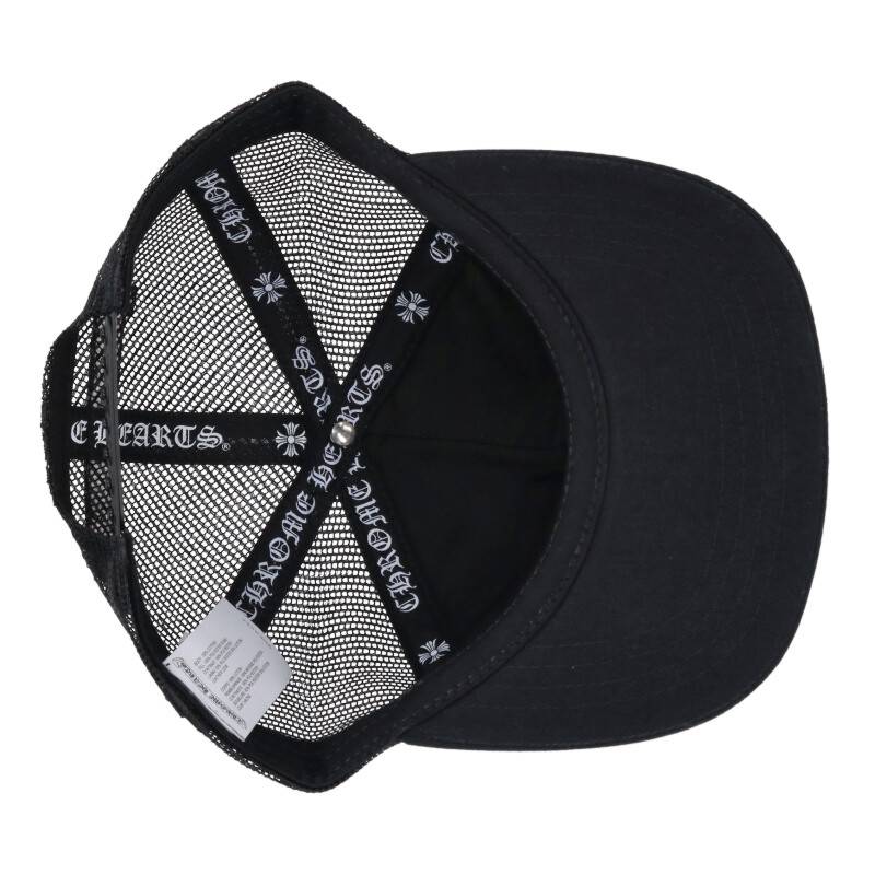 Chrome Hearts 3 Cemetery Patch Leather Trucker Size ONE SIZE