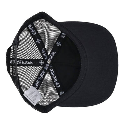 Chrome Hearts 3 Cemetery Patch Leather Trucker Size ONE SIZE