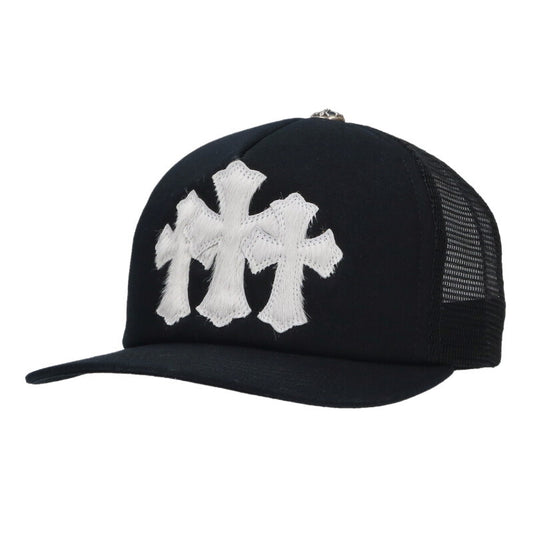 Chrome Hearts 3 Cemetery Patch Leather Trucker Size Multi