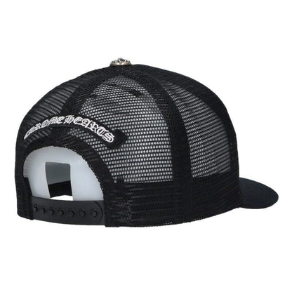 Chrome Hearts 3 Cemetery Patch Leather Trucker Size Multi