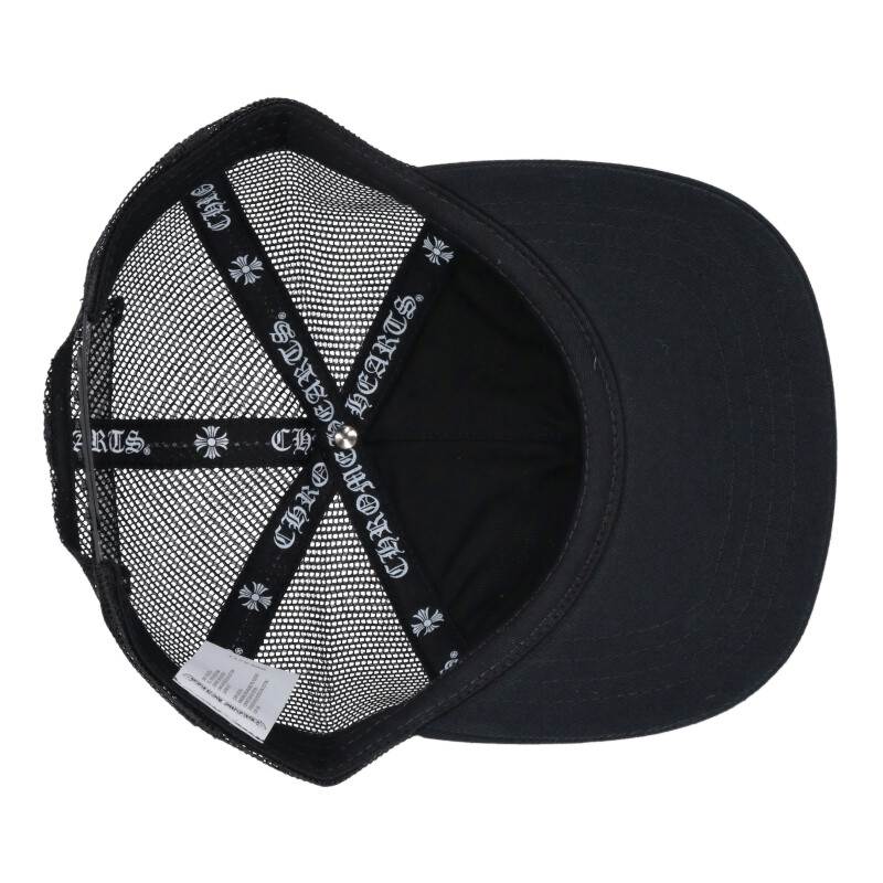 Chrome Hearts 3 Cemetery Patch Leather Trucker Size ONE SIZE