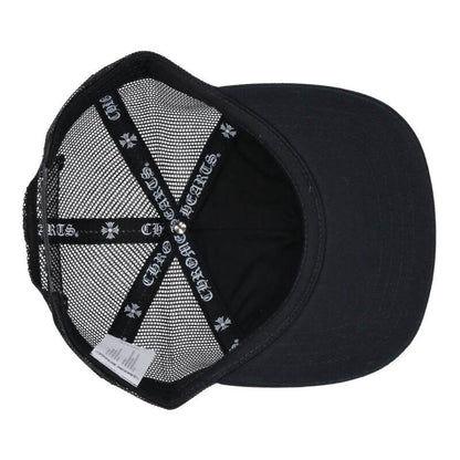 Chrome Hearts 3 Cemetery Patch Leather Trucker Size ONE SIZE