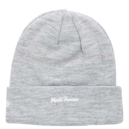 SUPREME 20AW New Era Cross Box Logo Acrylic Beanie Gray