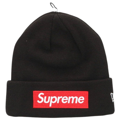 SUPREME 22AW New Era Box Logo Acrylic Beanie Knit Hat