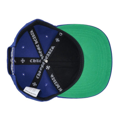 Chrome Hearts Blue CH Embroidered Baseball Hat Size ONE SIZE