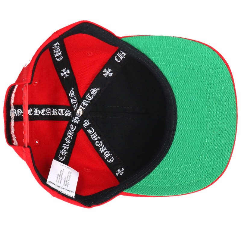 Chrome Hearts CH Embroidered Baseball Cap Size ONE SIZE