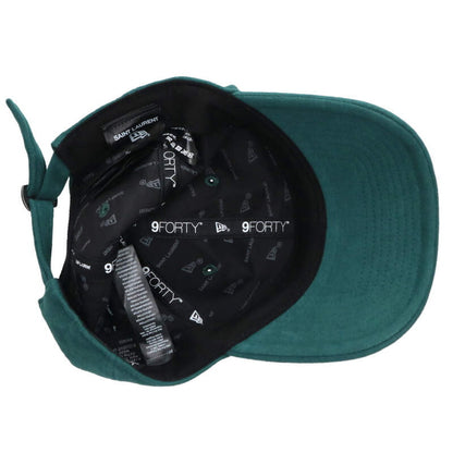 SAINT LAURENT PARIS Logo Cap Green Cotton Size ONE SIZE