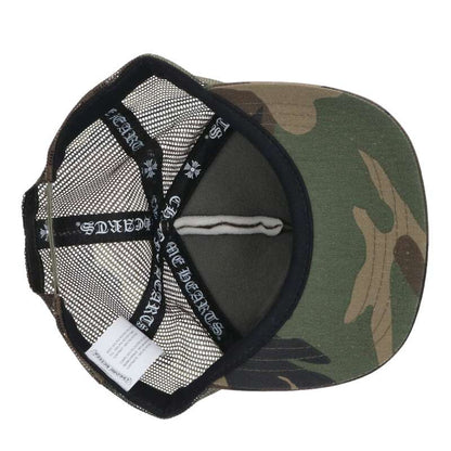 Chrome Hearts CH Patch Crossball Camo Mesh Cap Size ONE SIZE