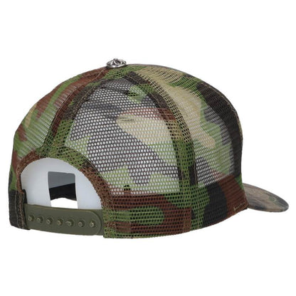 Chrome Hearts SIZE TRUCKER CAP CH Patch Hat Green x Silver Size ONE