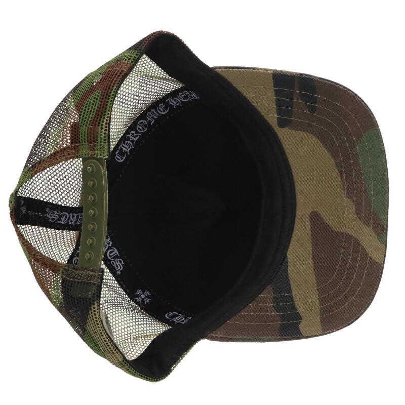 Chrome Hearts SIZE TRUCKER CAP CH Patch Hat Green x Silver Size ONE