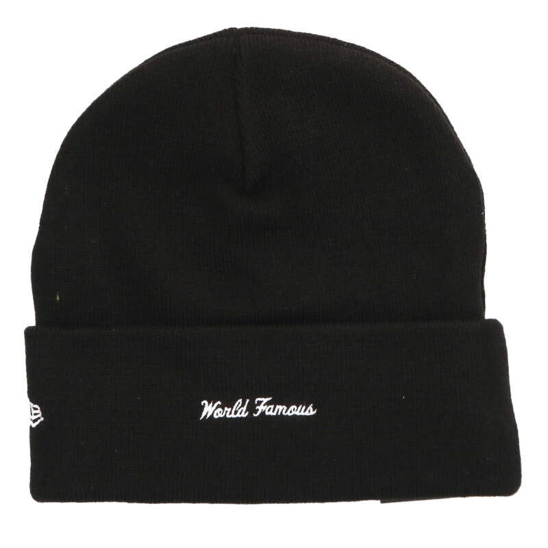 SUPREME New Era Box Logo Acrylic Beanie Knit Hat Size L