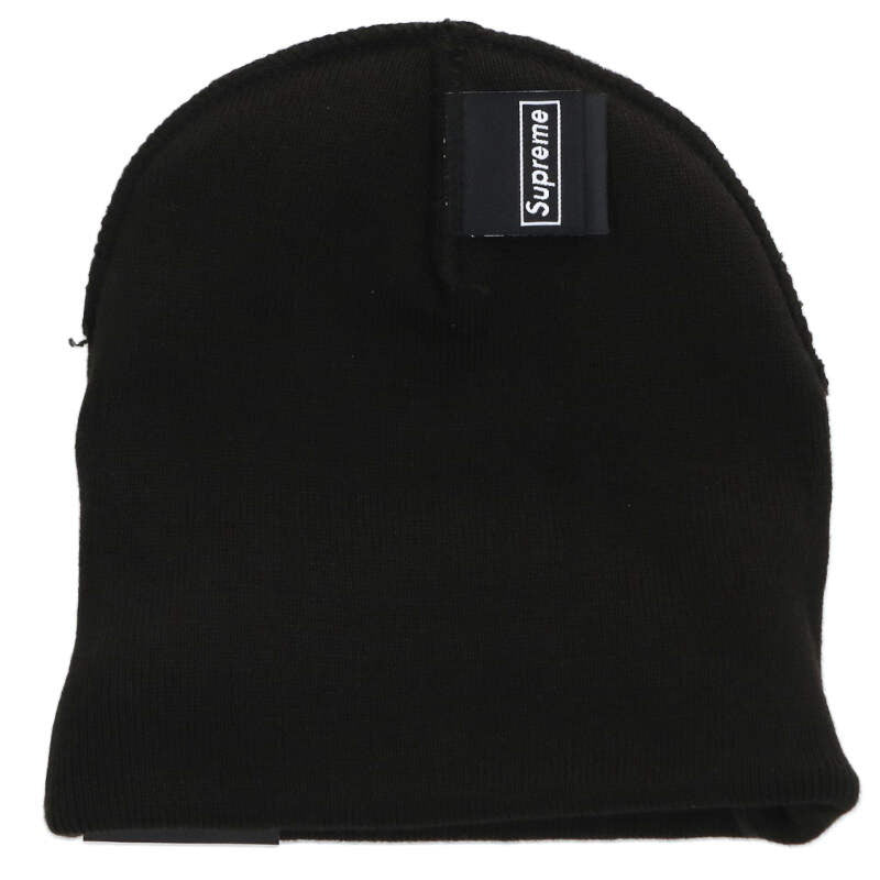 SUPREME New Era Box Logo Acrylic Beanie Knit Hat Size L