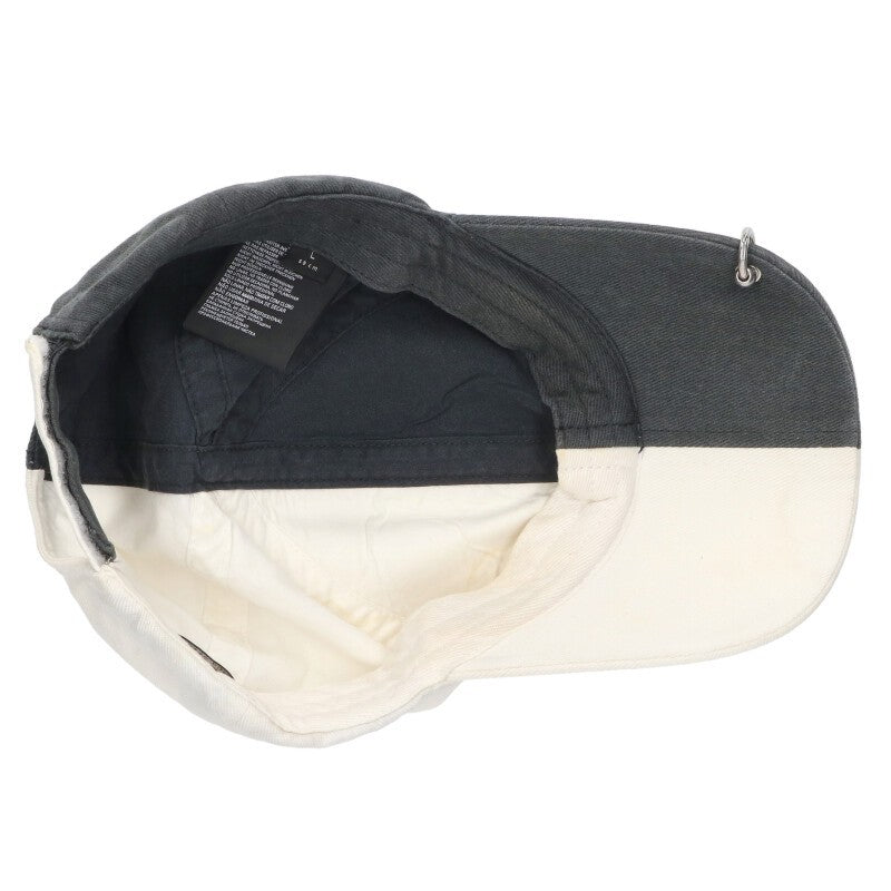 BALENCIAGA Bicolor Pierce Cap Multi Cotton Size ONE SIZE