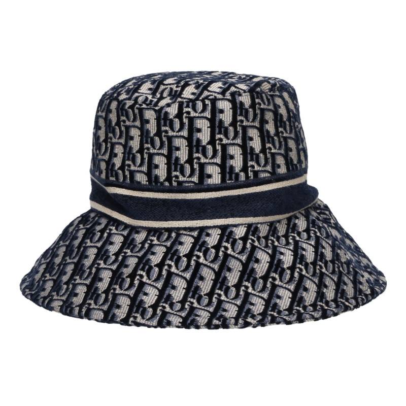 DIOR Oblique All-over Pattern Bucket Hat Multi Size ONE SIZE