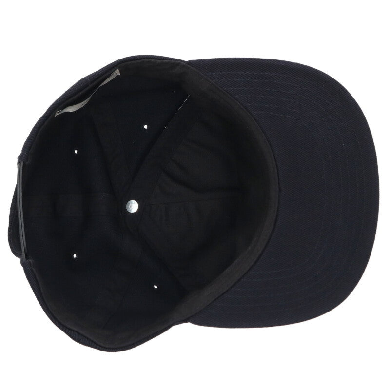 CELINE Logo Print Baseball Cap Black Cotton Size ONE SIZE