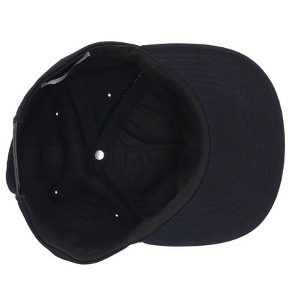 CELINE Logo Print Baseball Cap Black Cotton Size ONE SIZE