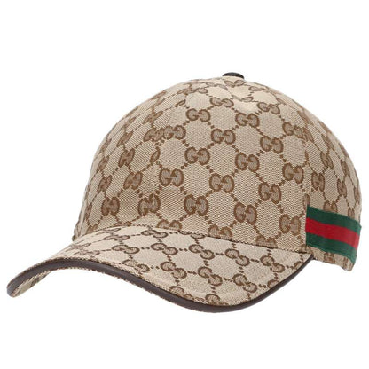 GUCCI GG Canvas Sherry Line Baseball Cap Multi Size ONE SIZE