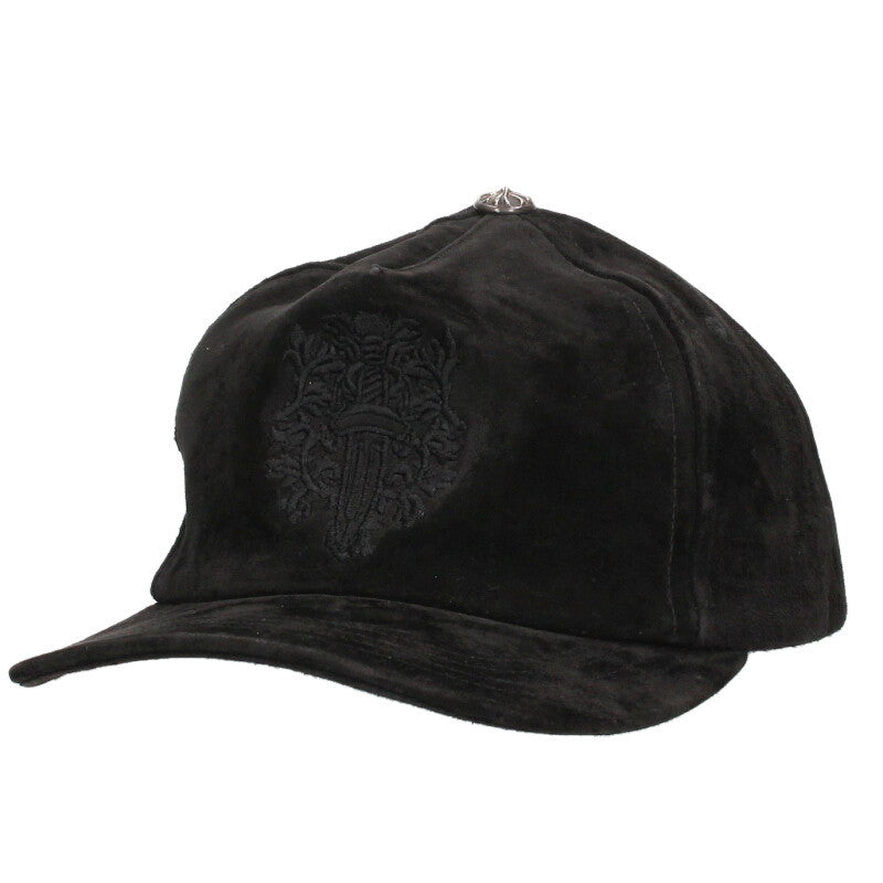 Chrome Hearts SLOUCHY Dagger Suede 5 Panel Cap Size ONE SIZE