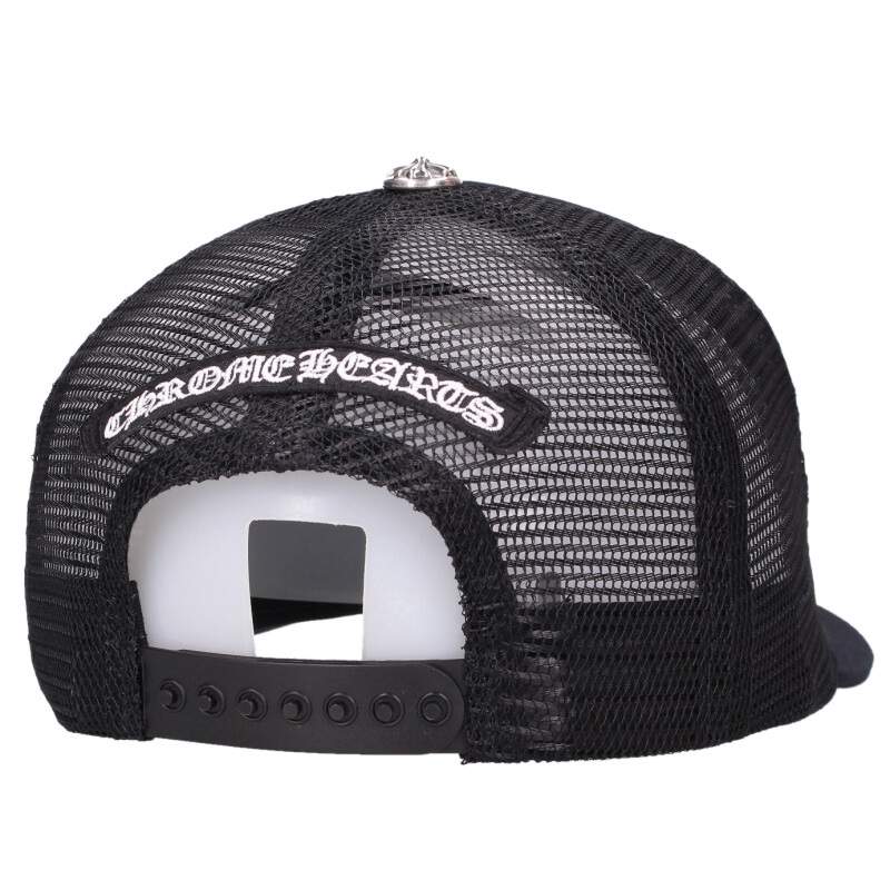 Chrome Hearts 3 Cemetery Leather Patch Trucker Size ONE SIZE