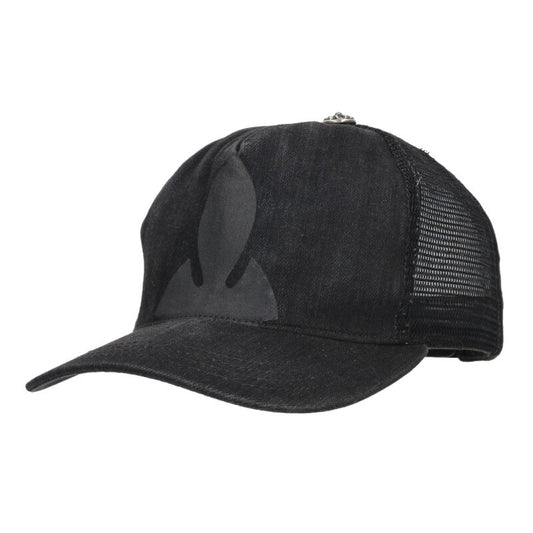 Chrome Hearts Denim Trucker Flare Knee Print Mesh Cap Multi