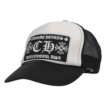 Chrome Hearts CH Patch Cross Ball Mesh Trucker Size ONE SIZE