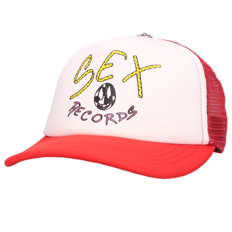 Chrome Hearts PPO SEXRCD SEX TRUCKER CAP RED Size ONE SIZE