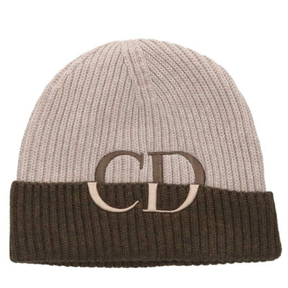 DIOR CD Signature Wool Beanie Multi Size ONE SIZE