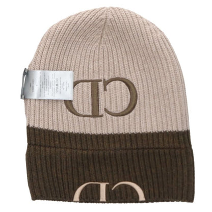 DIOR CD Signature Wool Beanie Multi Size ONE SIZE