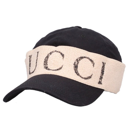 GUCCI Headband Baseball Cap Black/White Size ONE SIZE