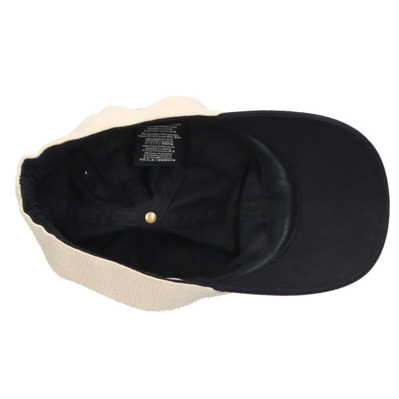 GUCCI Headband Baseball Cap Black/White Size ONE SIZE
