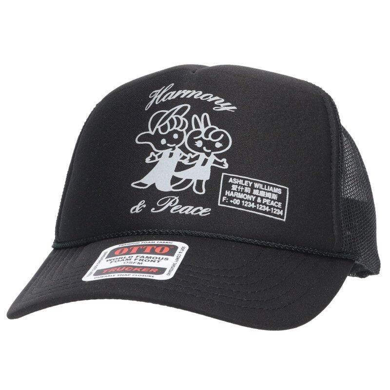 ASHLEY WILLIAMS Mesh Cap Black Size ONE SIZE