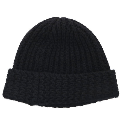 CHANEL Coco Mark Embroidered Cashmere Beanie Size ONE SIZE
