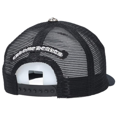 Chrome Hearts 3 Cemetery Leather Patch Trucker Size ONE SIZE