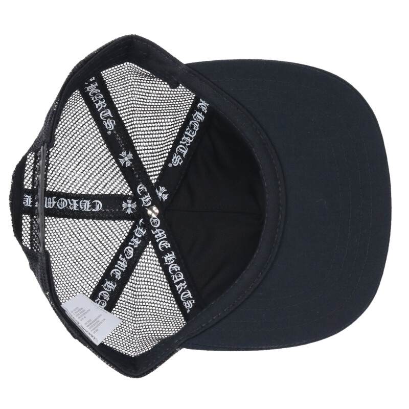 Chrome Hearts 3 Cemetery Leather Patch Trucker Size ONE SIZE