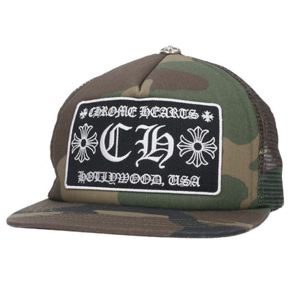 Chrome Hearts TRUCKER CAP CH Patch Crossball Size ONE SIZE
