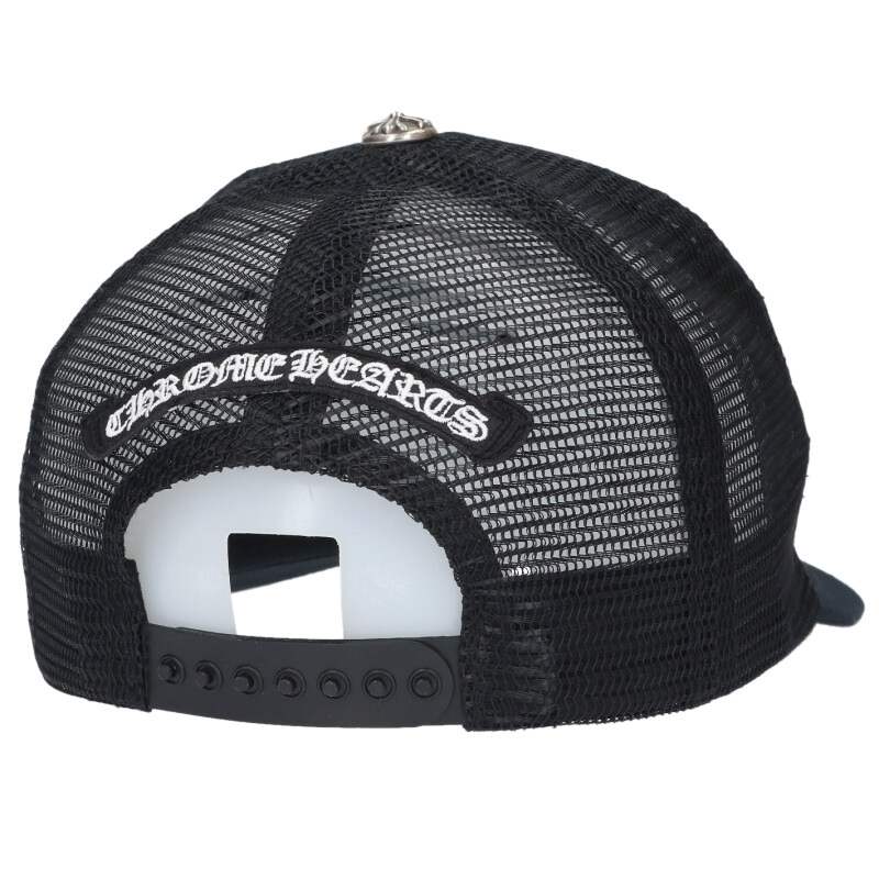 Chrome Hearts TRUCKER CAP 3 Cemetery Leather Size ONE SIZE