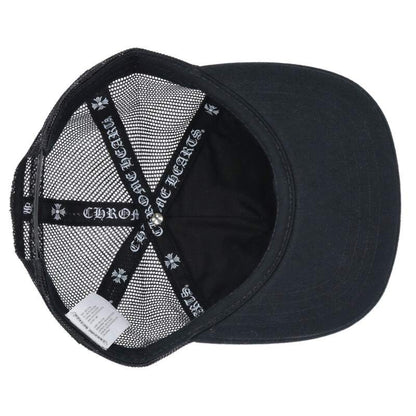 Chrome Hearts TRUCKER CAP 3 Cemetery Leather Size ONE SIZE